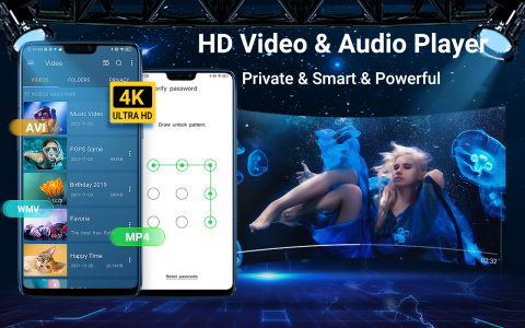اسکرین شات 1 برنامه Video Player
