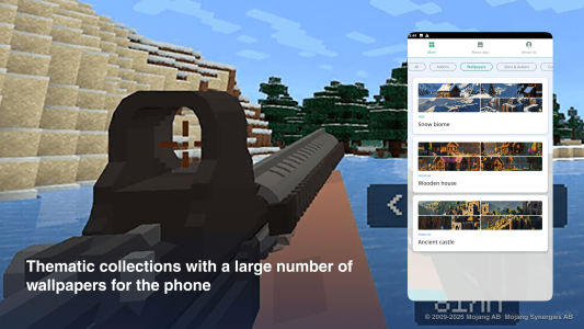 اسکرین شات 3 برنامه Guns mods for minecraft