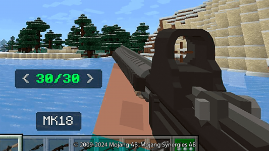 اسکرین شات برنامه Guns mods for minecraft 1