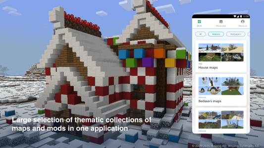 اسکرین شات 2 برنامه House maps for minecraft