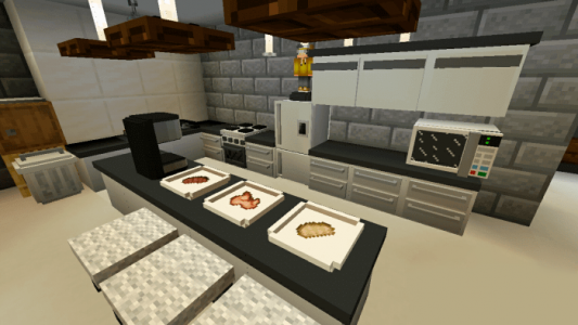 اسکرین شات برنامه Furniture House Mod Minecraft 1