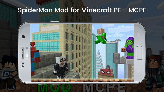 اسکرین شات برنامه SpiderMan Mod for Minecraft PE - MCPE 3