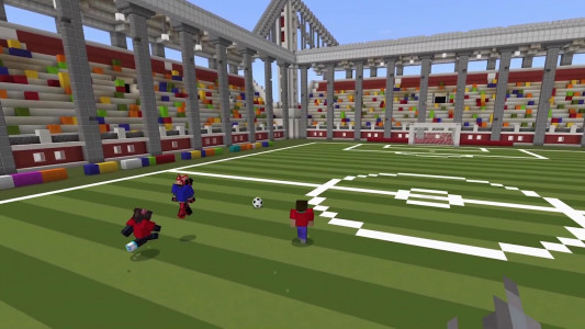 اسکرین شات برنامه Soccer mod in Minecraft 3