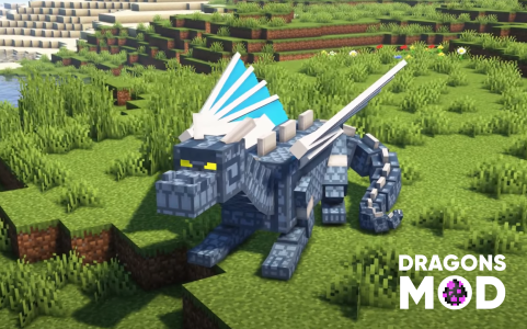 اسکرین شات 1 برنامه Pet Dragon Minecraft Mod 2023