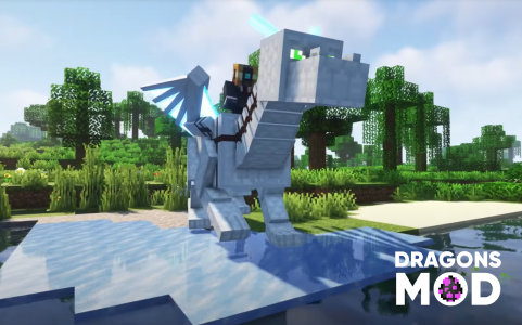 اسکرین شات 3 برنامه Pet Dragon Minecraft Mod 2023
