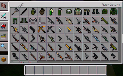 اسکرین شات 4 برنامه Gun Mod for Minecraft MCPE
