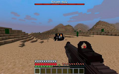 اسکرین شات 3 برنامه Gun Mod for Minecraft MCPE