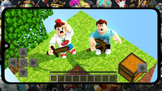 اسکرین شات 2 برنامه Roblox Mod Minecraft MC Addon