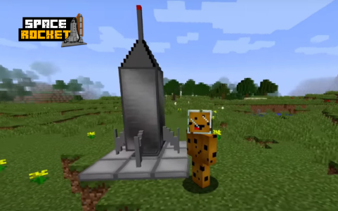 اسکرین شات 5 برنامه Space Rocket Mod for Minecraft