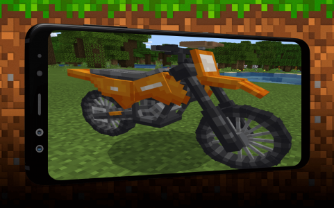 اسکرین شات برنامه Bike Motor Mod for Minecraft 4