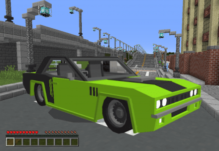 اسکرین شات برنامه Cars for Minecraft Mod 3