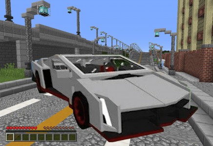 اسکرین شات برنامه Cars for Minecraft Mod 4