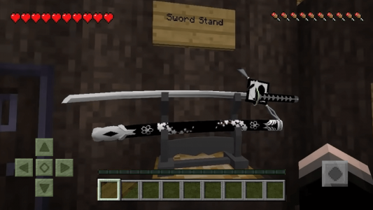 اسکرین شات برنامه Katana Sword Mod for Minecraft 3