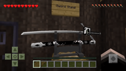 اسکرین شات 3 برنامه Katana Sword Mod for Minecraft