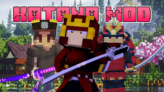 اسکرین شات 1 برنامه Katana Sword Mod for Minecraft