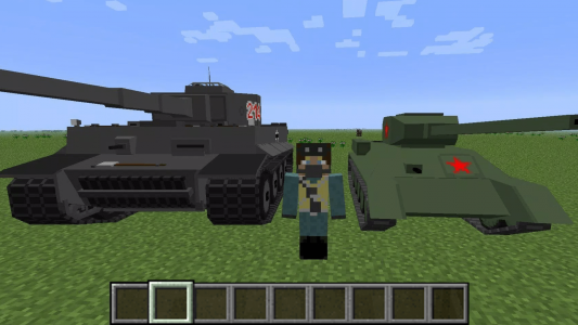 اسکرین شات 3 برنامه Tank Mod for Minecraft PE