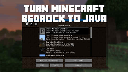 اسکرین شات برنامه Java Edition UI for Minecraft 2