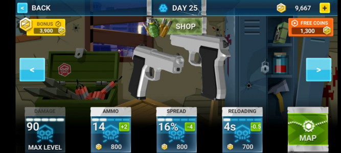 اسکرین شات بازی Pixel Combat: World of Guns 1