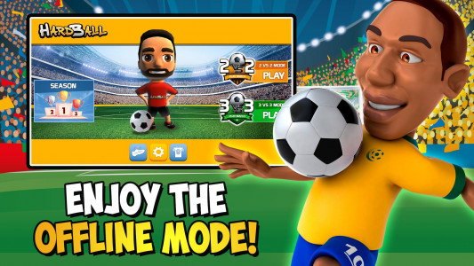 اسکرین شات بازی HardBall - Mini Caps Soccer League Football Game 4