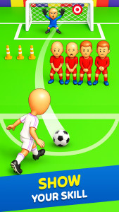 اسکرین شات 3 بازی Kick Football Hero・Soccer Game