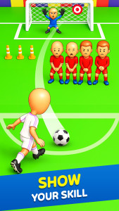 اسکرین شات 3 بازی Kick Football Hero・Soccer Game