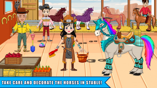 اسکرین شات بازی Cowboy World: Wild West Games 2