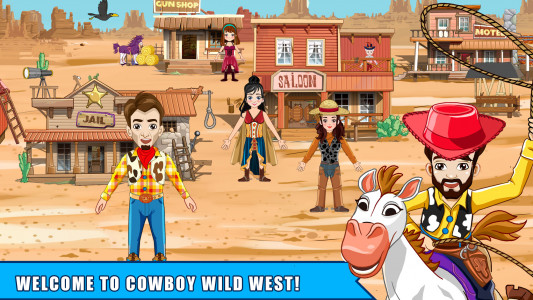 اسکرین شات بازی Cowboy World: Wild West Games 5