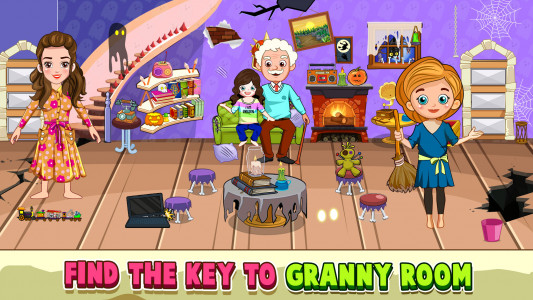 اسکرین شات بازی Mini Town Horror Granny House 1