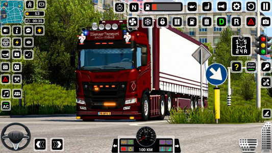 اسکرین شات بازی Euro Truck Driving Games 3D 5