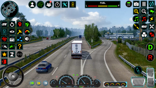 اسکرین شات 3 بازی Truck Transport:3d games