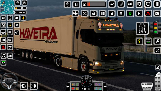 اسکرین شات بازی Euro Truck Driving Games 3D 8