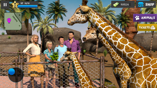 اسکرین شات 1 بازی Animal Tycoon - Zoo Craft Game