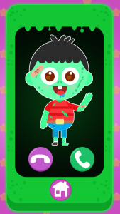 اسکرین شات بازی Baby Zombie Phone - Halloween 3