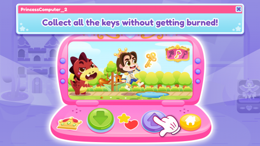 اسکرین شات بازی Princess Computer 2 Girl Games 4