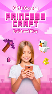 اسکرین شات بازی Princess Craft: Girl Games 1