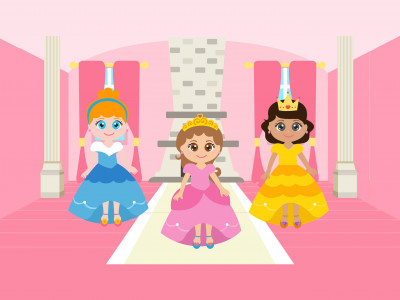 اسکرین شات بازی Dressing Up Princess Game 2