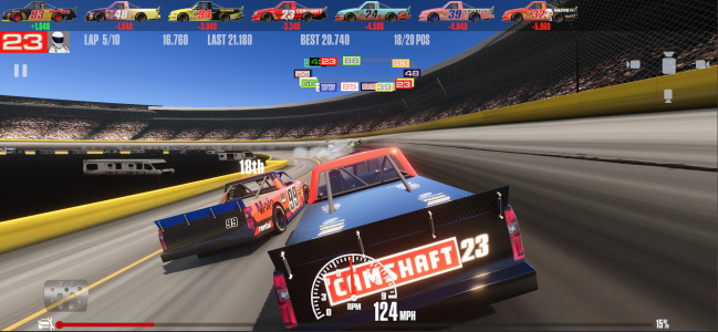 اسکرین شات بازی Stock Car Racing 3