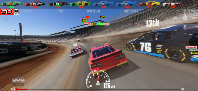 اسکرین شات بازی Stock Car Racing 8