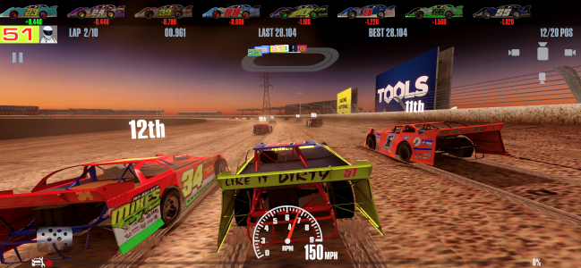 اسکرین شات بازی Stock Car Racing 6