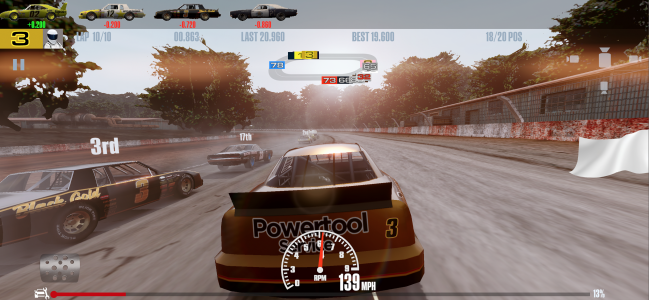 اسکرین شات بازی Stock Car Racing 1