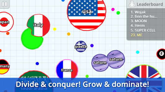 اسکرین شات 2 بازی Agar.io