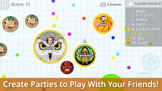 اسکرین شات 3 بازی Agar.io