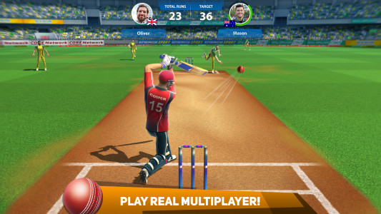 اسکرین شات بازی Cricket League 1