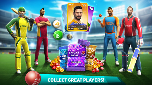 اسکرین شات بازی Cricket League 4