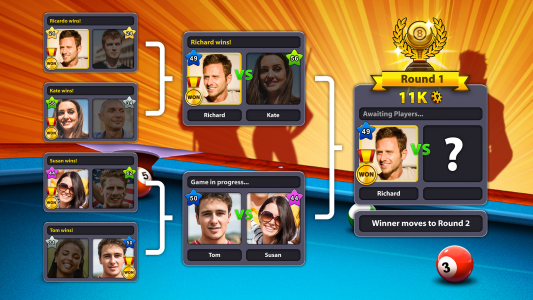 اسکرین شات بازی 8 ball pool - بیلیارد انلاین 4