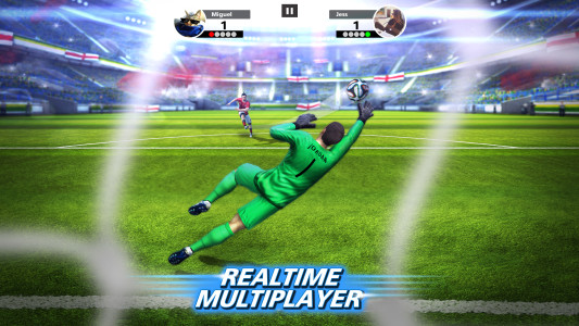 اسکرین شات 2 بازی Football Strike: Online Soccer