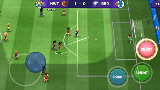 اسکرین شات 1 بازی Mini Football - Score goals