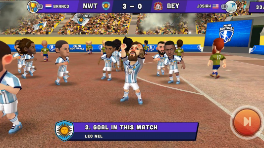اسکرین شات 4 بازی Mini Football - Score goals