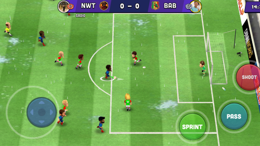 اسکرین شات بازی Mini Football - Soccer games 1