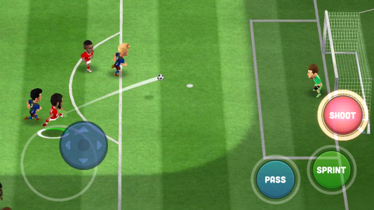 اسکرین شات 1 بازی Mini Football - Soccer games